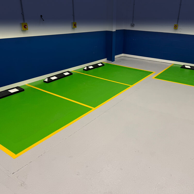 NEW FACTORY FLOOR PAINT FOR CATHODIC PROTECTION