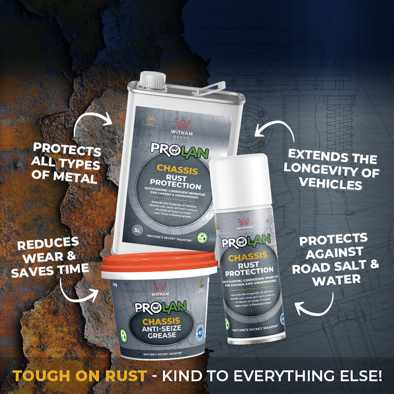 SEE OUR NEW CHASSIS RUST PROTECTION RANGE