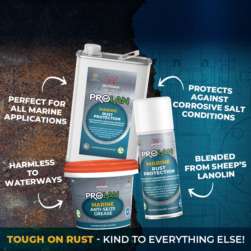 SEE OUR NEW MARINE RUST PROTECTION RANGE