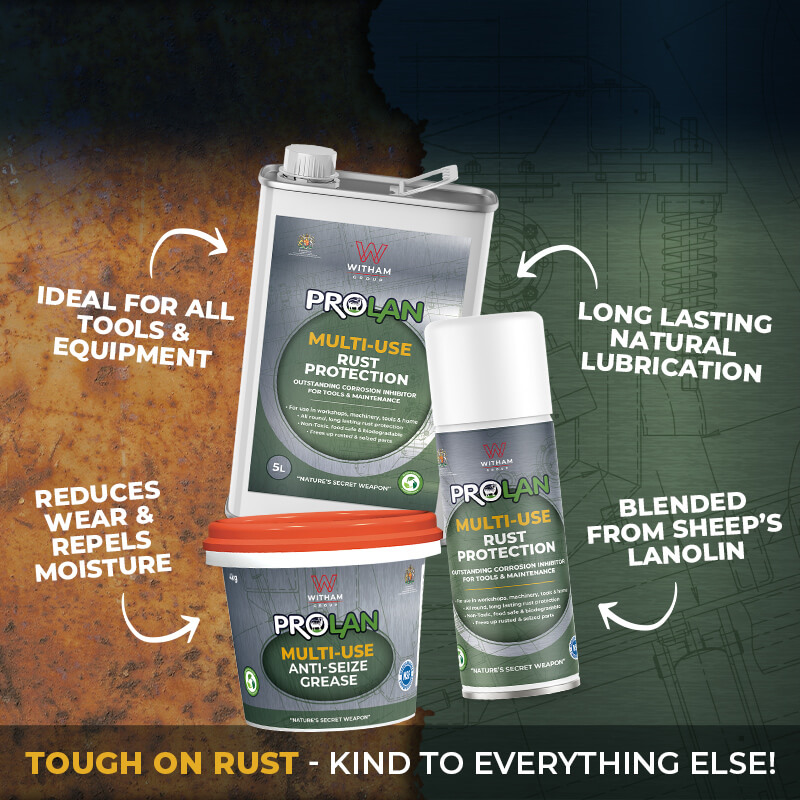 SEE OUR NEW MULTI-USE RUST PROTECTION RANGE