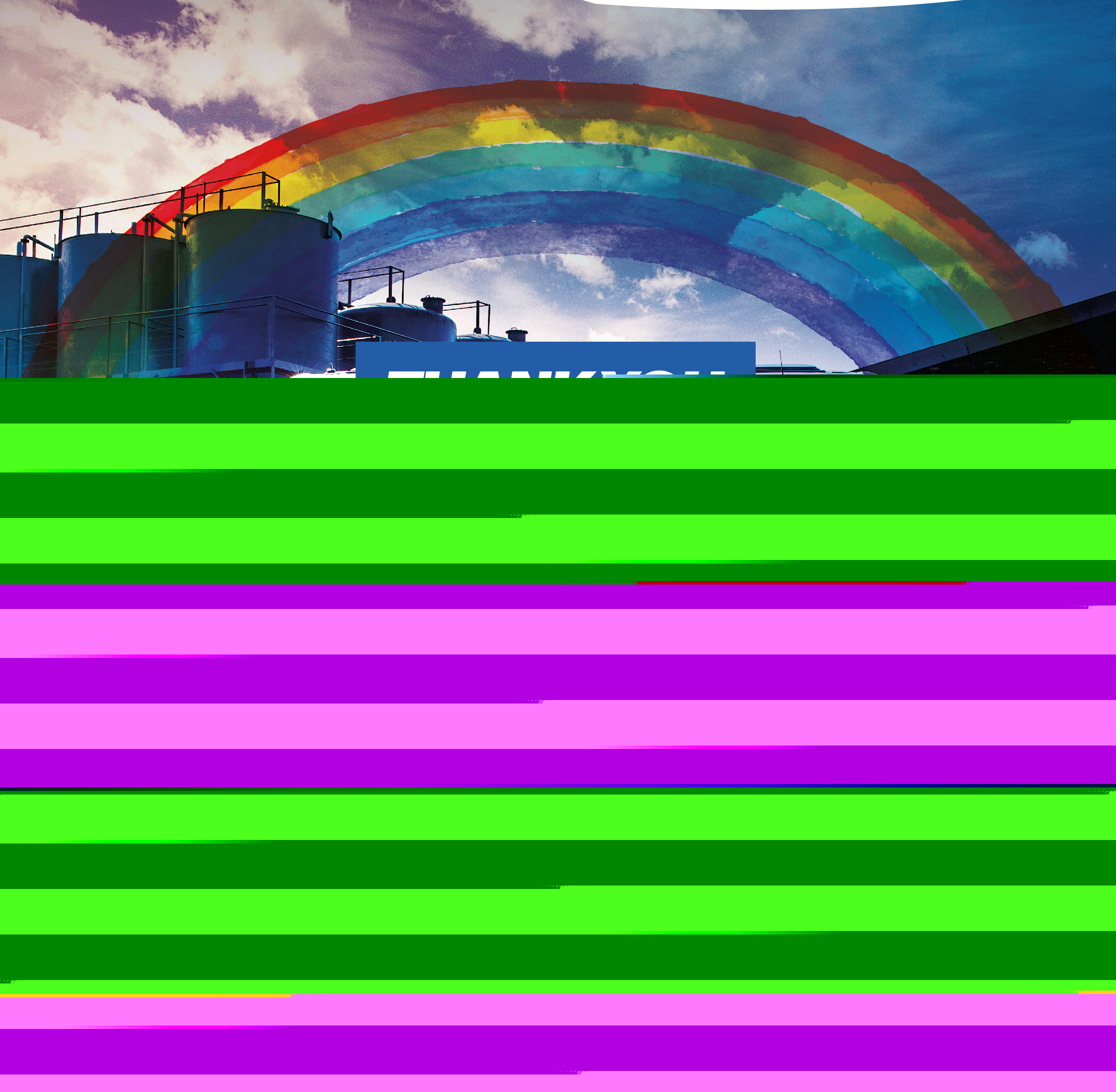 Thank you NHS rainbow