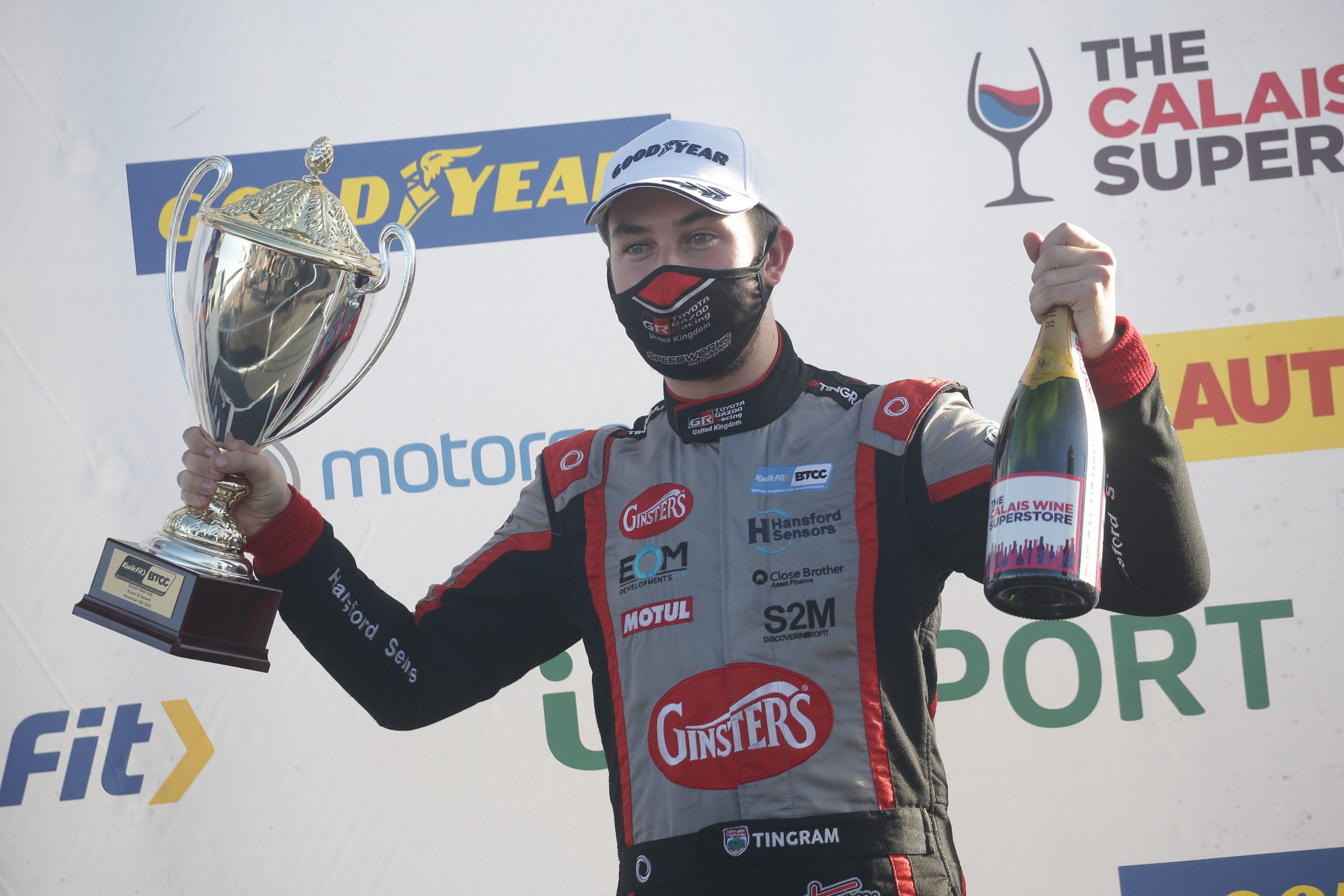 Ingram signs off season with pole position and podium hat-trick at Brands Hatch