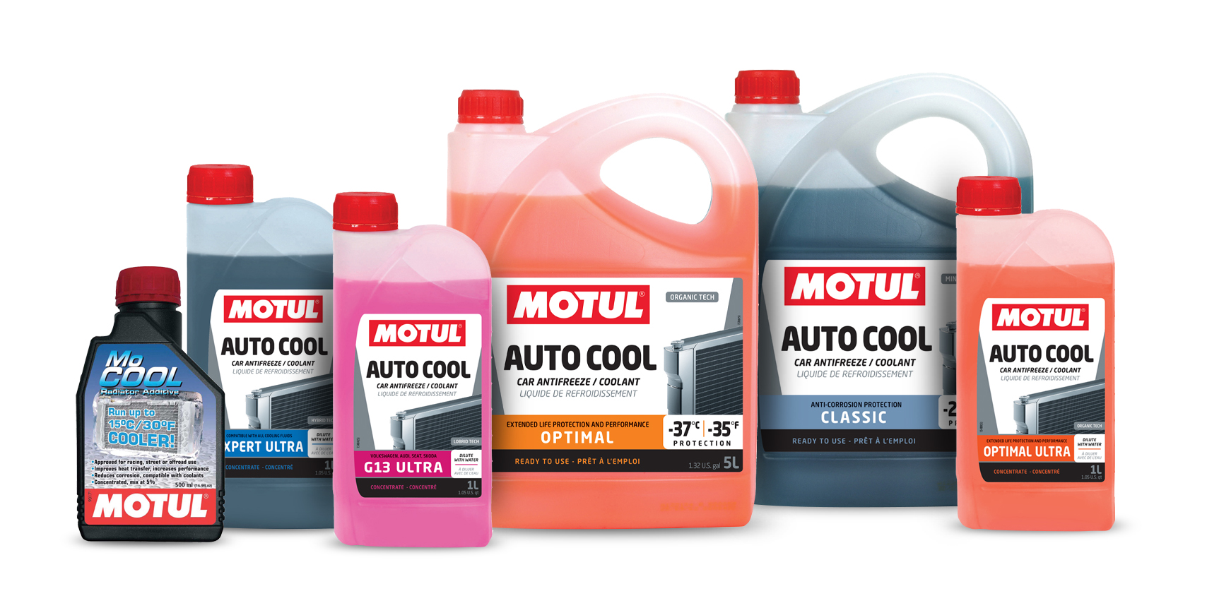 Motul Auto Cool Optimal Ultra, Concentrated Coolant Antifreeze