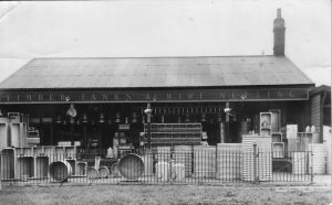 Clarkes timber yard in 1908