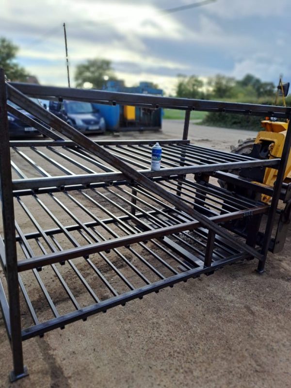 Prolan Medium Grade was used to protect this metal frame from rust
