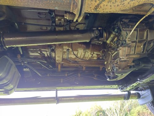 Rust protection for truck chassis