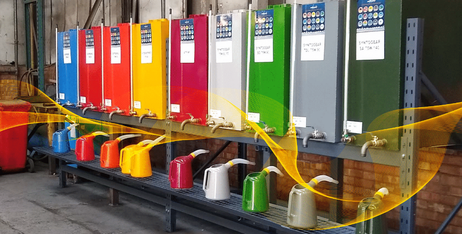 Oil Storage in workshop