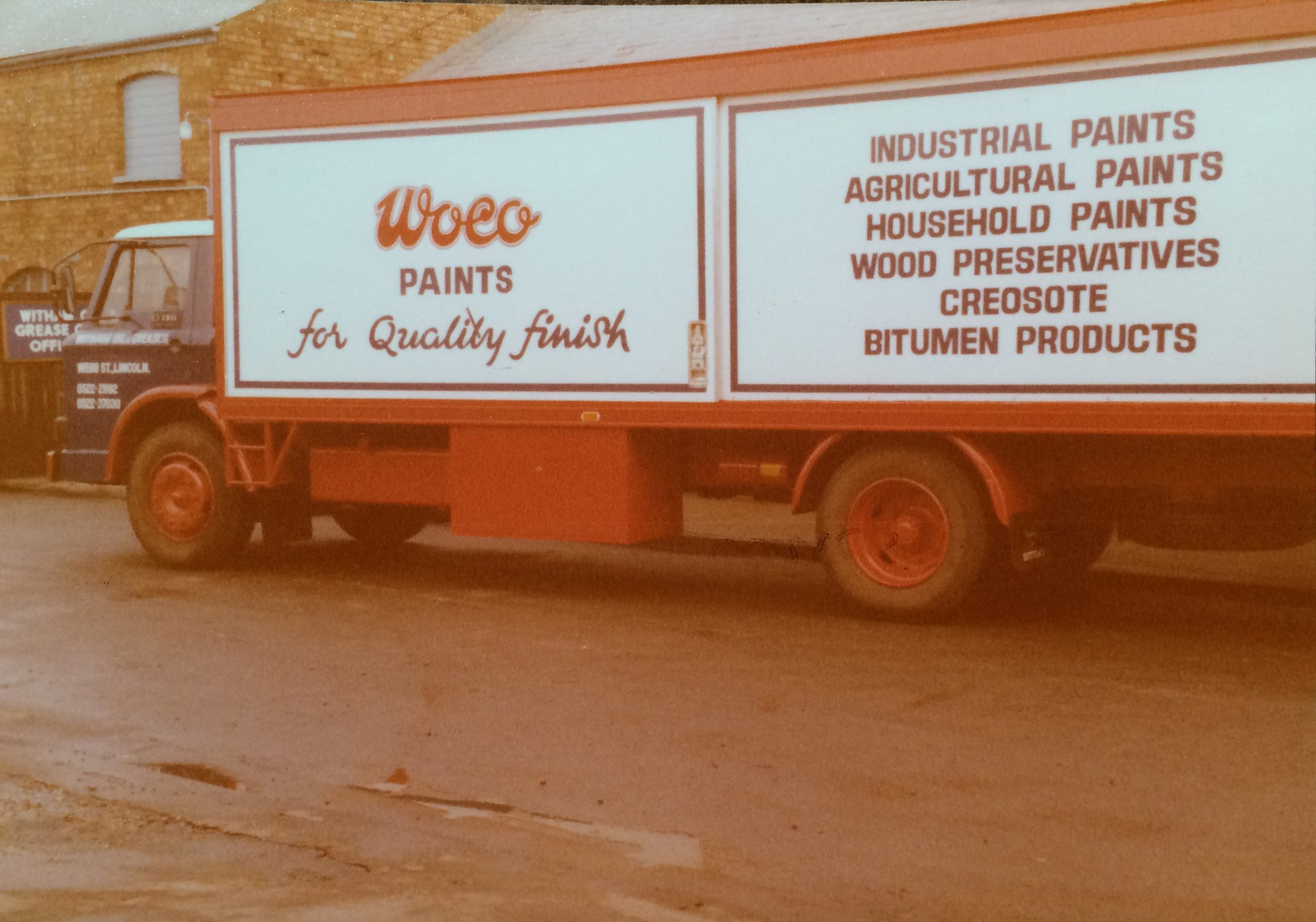 Ford D Delivery Truck from 1975