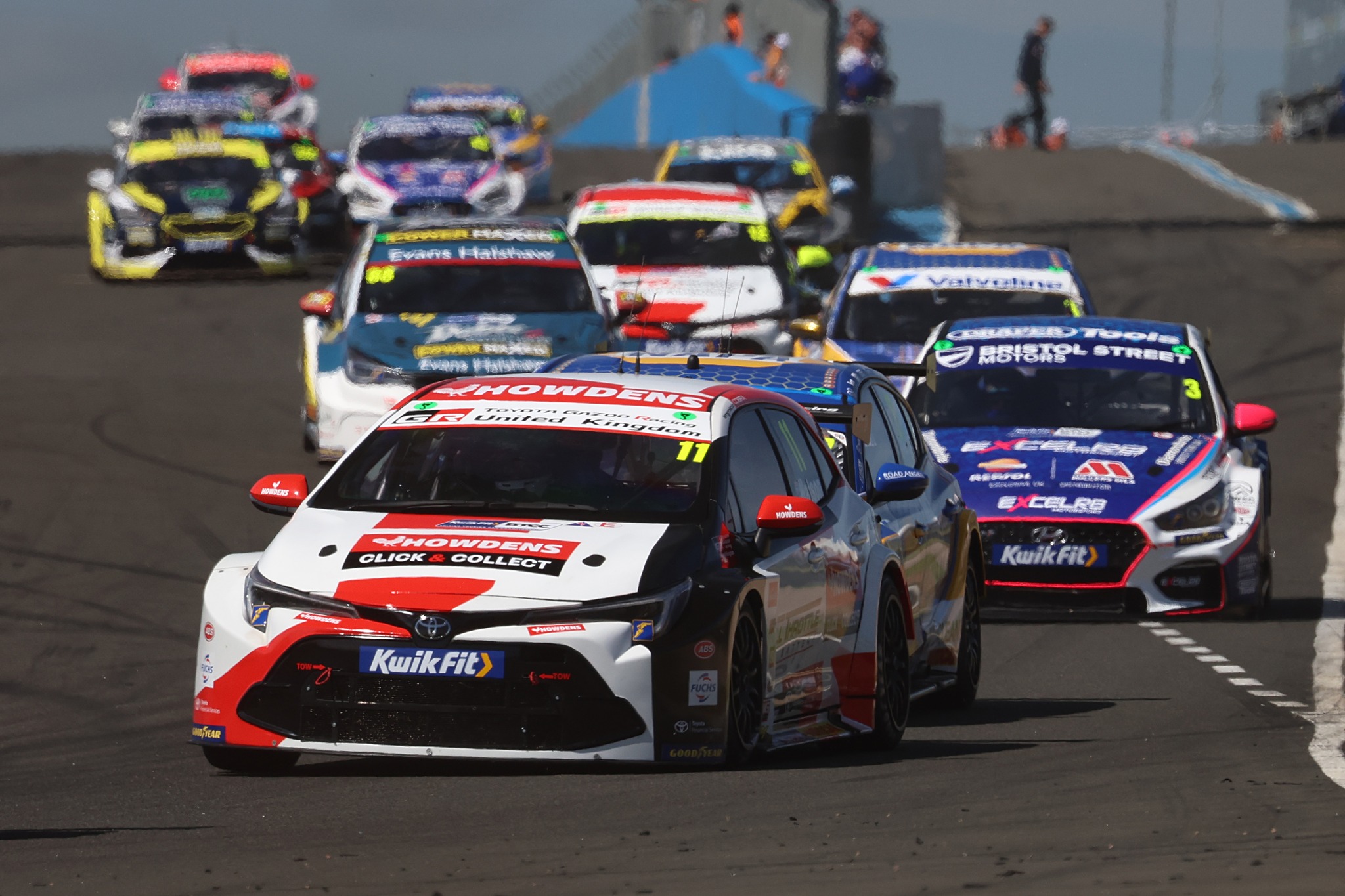 Speedworks Motorsport Team competing in the BTCC