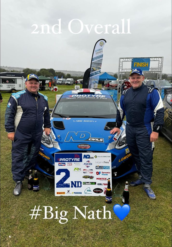 Roskell Motorsport 2nd Place Protyre Rally Championship