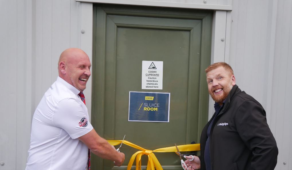 Witham Group opening LIVES Sluice Room