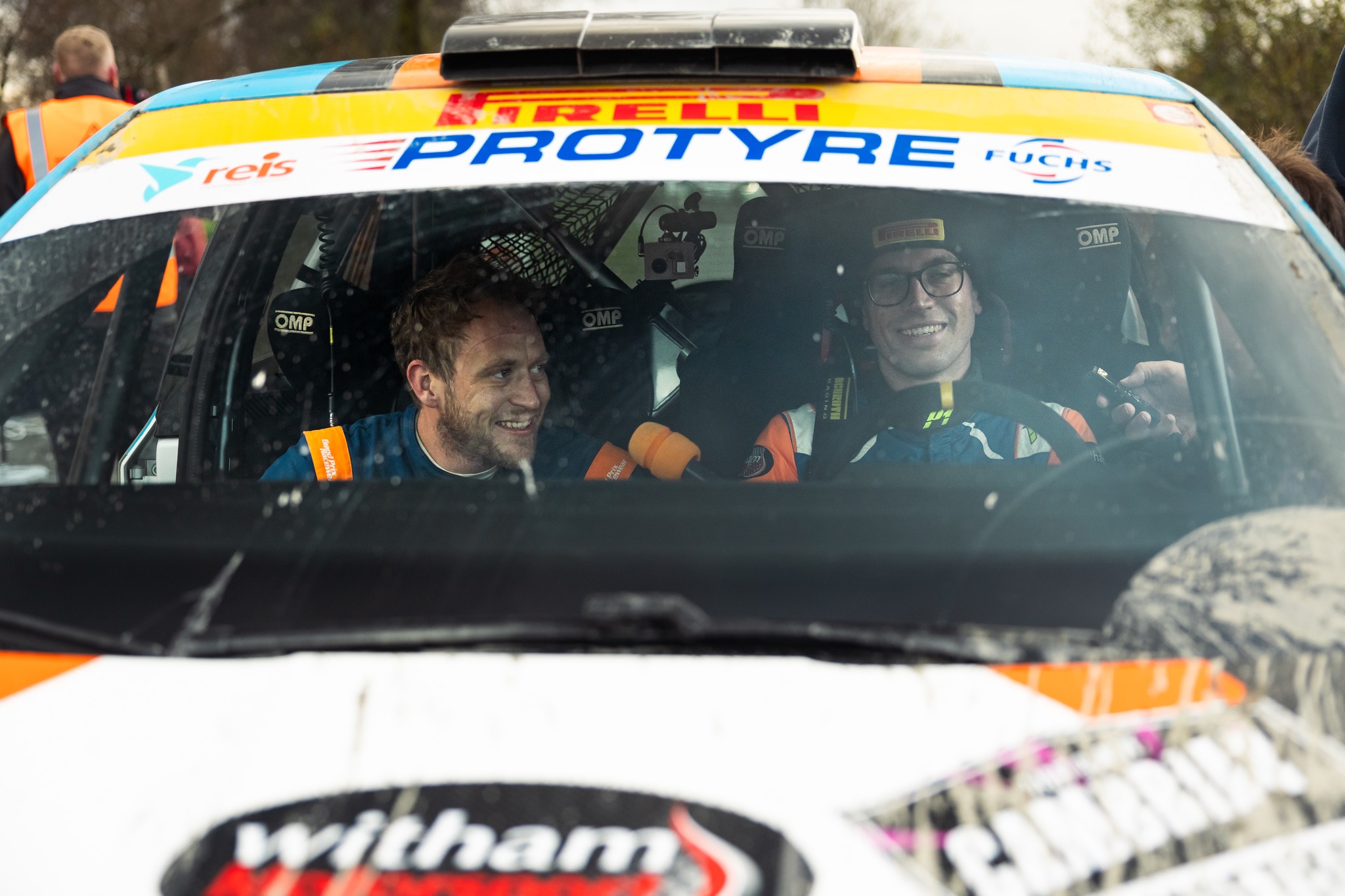 Matt Hirst Declan Dear Pirelli Rally Championship