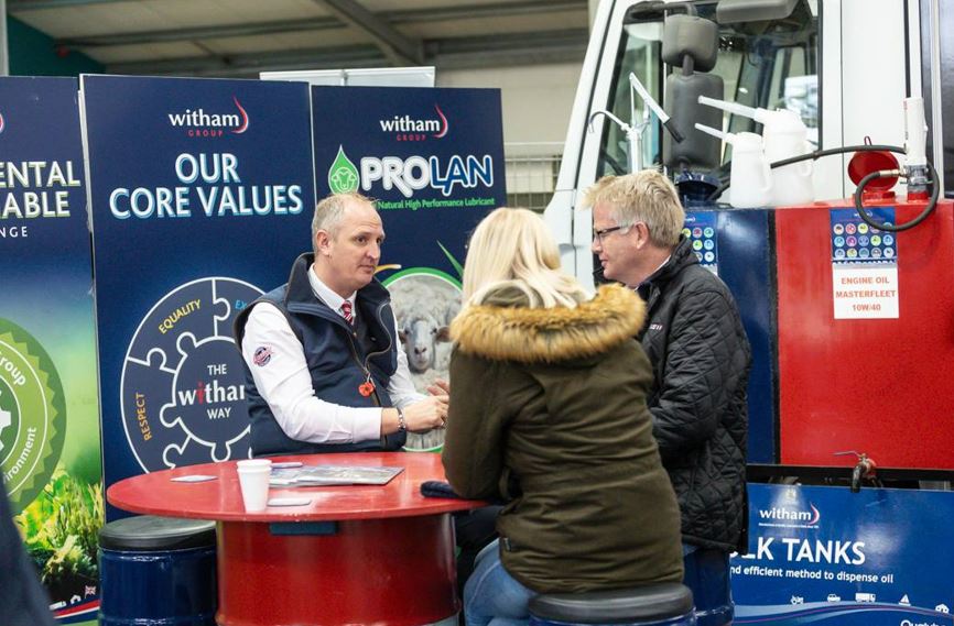 Witham Experts Giving Advice at Midlands Machinery SHow