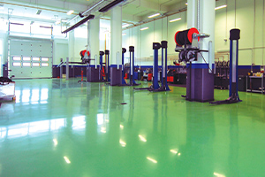 Workshop floor paint