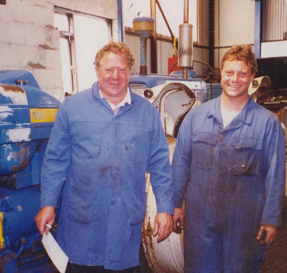 Founder Gordon Reynoldson with Ian Houlden