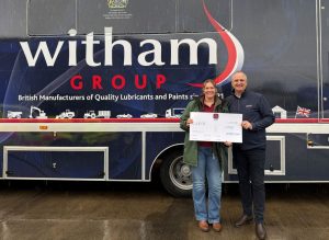 LRSN Charity cheque presentation