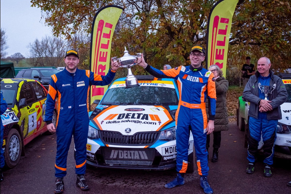 Matt Hirst Declan Dear win Welsh Rally Champ 4th year running