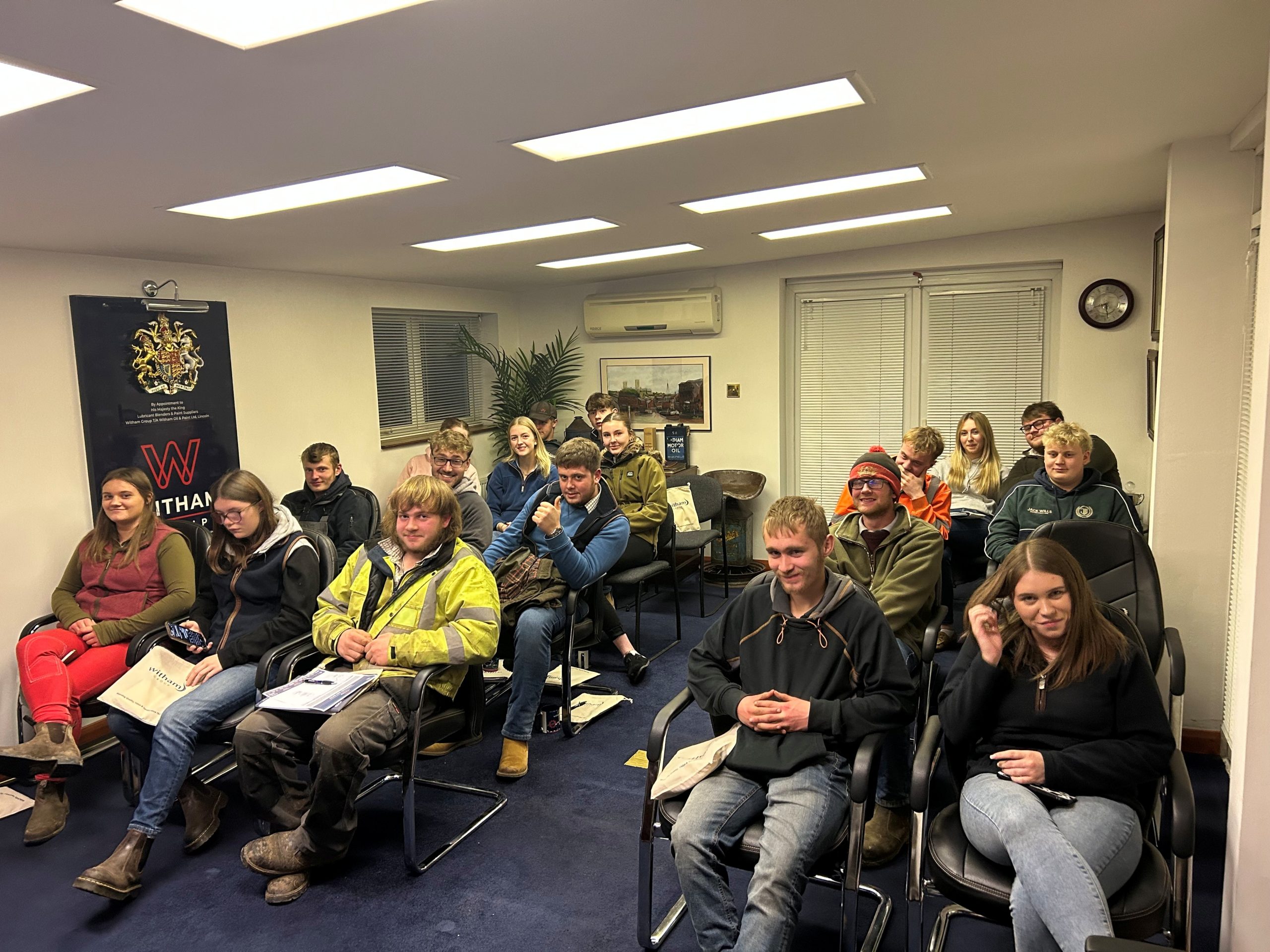 Young Farmer Factory Tour