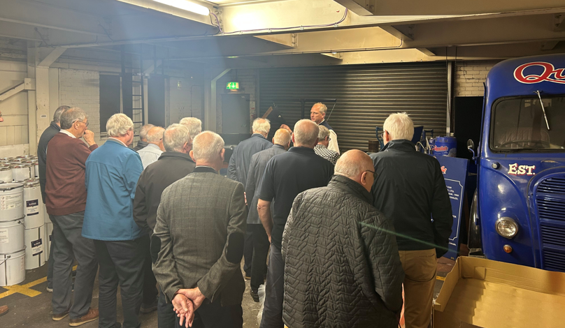 Scunthorpe Rotary Club visit Witham for factory tour