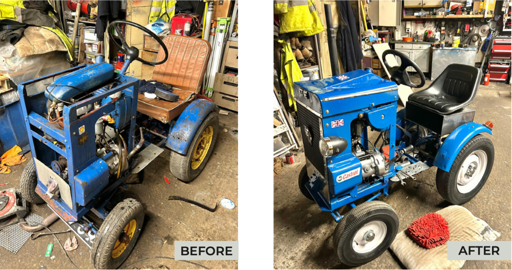 ADN Surfacing Project - Before & After