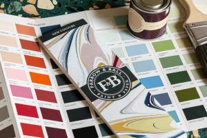 Farrow and Ball colour card