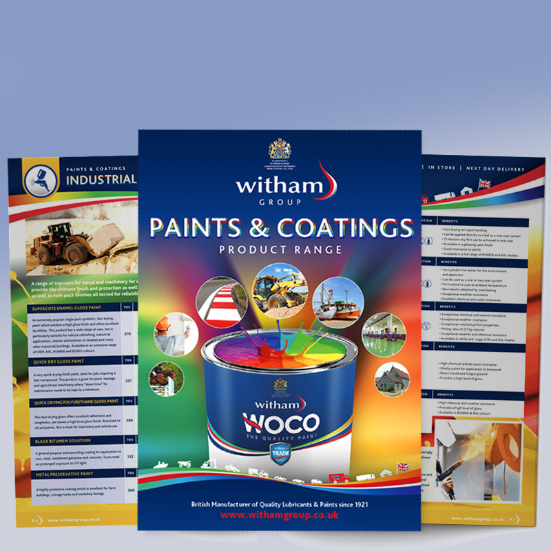 See Our Paints & Coatings Brochure