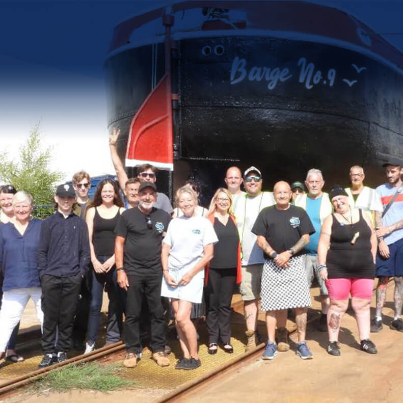 SUPPORTING THE BARGE PRESERVATION TRUST WITH OUR MARINE PAINT