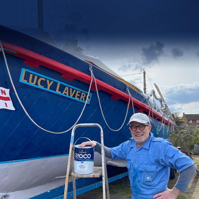DUNKIRK LITTLE SHIP SUPPORTED BY WOCO PAINT