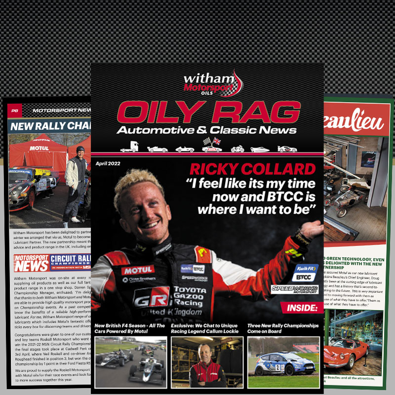 Read Our Latest Motorsport News...
