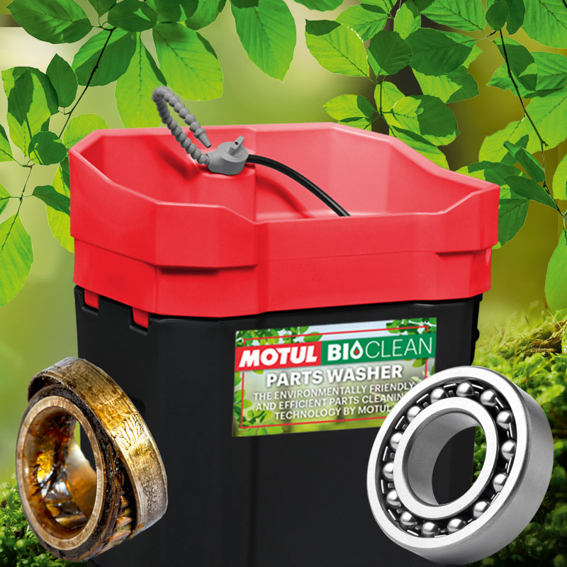 Motul’s New Sustainable Parts Cleaning System