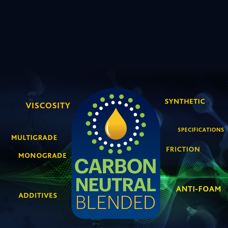 Keep Sustainable With Our Carbon Neutral Blended Lubricants